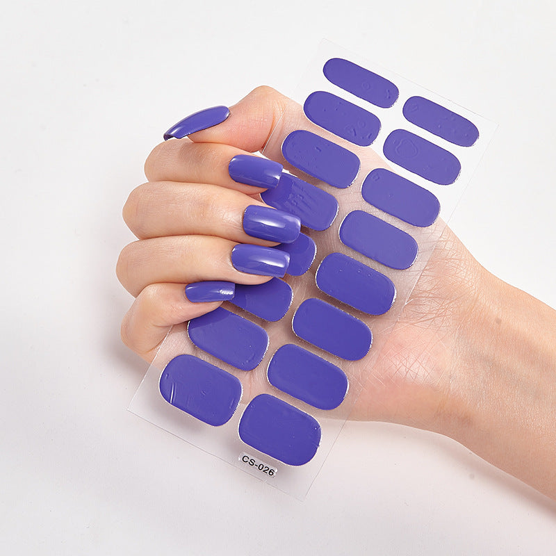 Nail Sticker Letter Color Nail Art Sticker Full Sticker Nail Sticker Letter Color Nail Art Sticker Full Sticker